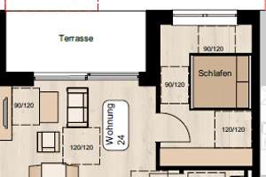 Erstbezug 2-Zimmer-Neubauwohnung mit eigenem Gartenteil & Terrasse – 71540 Murrhardt – Vorschaubild 5