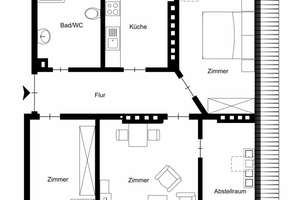 Kernsaniert & bezugsfrei: Moderne 3,5-Zimmer-Wohnung mit historischem Charme an der Karlsaue – Die vollständige Adresse der Immobilie erhältst du vom Anbieter., 34121 Süd, Kassel – Vorschaubild 20