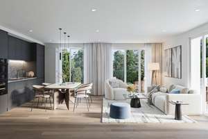 NEUBAU: 4,5-Zimmer-Wohnung mit großem Garten & Terrasse – Vollmannstraße 34, 81927 Englschalking, München – Vorschaubild 2