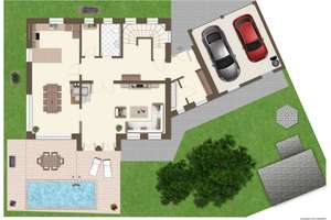 Exklusives Traumhaus mit Pool und zahlreichen Highlights in Schwabhausen! – Die vollständige Adresse der Immobilie erhältst du vom Anbieter., 85247 Schwabhausen – Vorschaubild 39