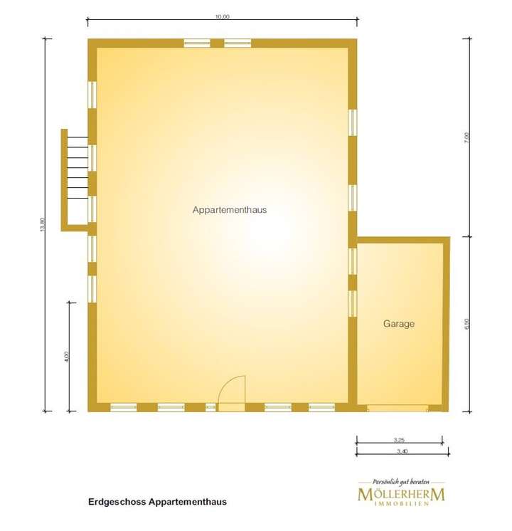 Grundriss Apartmenthaus