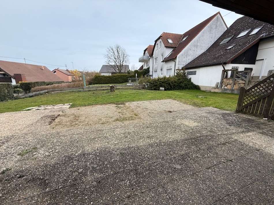 Terrasse und Garten 