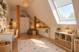 Modernes Wohnen über zwei Ebenen – hochwertige 4-Zimmer-Maisonette im Dachgeschoss von Engelsdorf – 4319 Engelsdorf, Leipzig – Vorschaubild 5