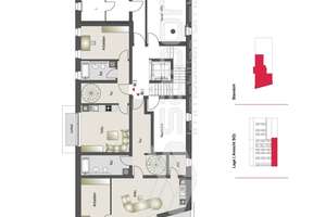 Provisionsfrei: Souterrain-Wohnung für 2 Generationen mit Garten, KfW 55 – Die vollständige Adresse der Immobilie erhältst du vom Anbieter., 22147 Rahlstedt, Hamburg – Vorschaubild 5