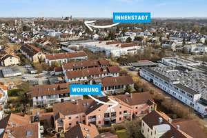 2-Zimmer-Wohnung mit überdachtem Westbalkon, Außenstellplatz und ausbaubarem Dachgeschoss – Schlüterstraße 10, 85057 Mitte, Ingolstadt – Vorschaubild 2
