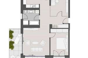 Blick ins Grüne - HN-OST - 3 Zi. Penthouse Wohnung – Die vollständige Adresse der Immobilie erhältst du vom Anbieter., 74074 Heilbronn, Heilbronn – Vorschaubild 12