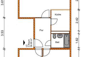 Provisionsfrei: 3-Raumwohnung mit Balkon – Mechthildstraße 48, 39128 Neustädter Feld, Magdeburg – Vorschaubild 5