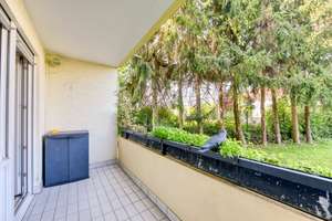 +++ Hochparterre mit Balkon - gute Raumaufteilung - TL-Bad - inkl. älterer Einbauküche & TG-Stpl.+++ – Nagoldstraße 47, 70376 Münster, Stuttgart – Vorschaubild 6