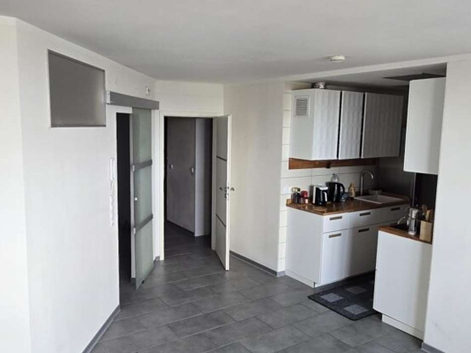 Blick auf die Küche