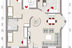 Maisonette-Wohnung mit Hausgefühl – stilvolles Wohnen in ruhiger Bestlage von Ludwigsburg – Die vollständige Adresse der Immobilie erhältst du vom Anbieter., 71638 Mitte, Ludwigsburg – Vorschaubild 2