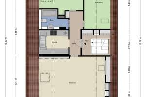 Sonnige Dachgeschosswohnung in Bestlage - Essen Bergerhausen – Pregelstraße 12, 45136 Bergerhausen, Essen – Vorschaubild 13