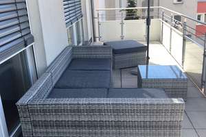 Hochwertige 2-Zimmer-Wohnung mit Balkon und Einbauküche – Friedenstraße XX, 97072 Sanderau, Würzburg – Vorschaubild 2