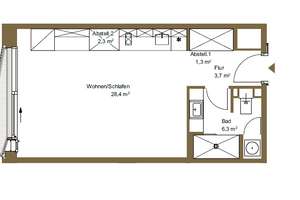 HafenCity: Attraktives Studioapartment zu vermieten! – Am Sandtorpark 1, 20457 HafenCity, Hamburg – Vorschaubild 9