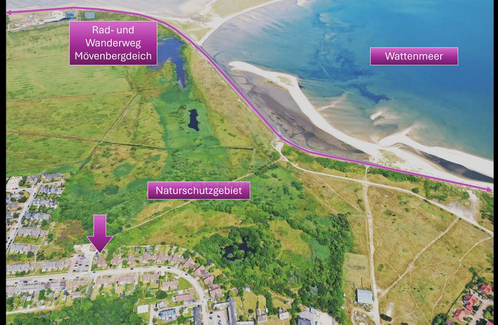 Immobilie in List auf Sylt - Doppelhaushälfte in List am Naturschutzgebiet als Dauer- oder Zweitwohnsitz - Bild 1