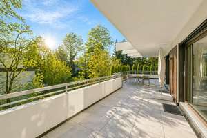 Exklusiv-Penthouse, barrierefrei, umlaufende Südwest-Dachterrasse, grün, uneinsehbar, absolut ruhig – Die vollständige Adresse der Immobilie erhältst du vom Anbieter., 81545 Harlaching, München – Vorschaubild 6