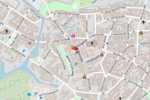 2-Zimmer-Wohnung mit Einbauküche, Galerie im Wohnzimmer, Bad mit Wanne und Fenster – Blutstraße 15, 19370 Parchim – Vorschaubild 25