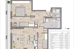 Familienfreundliche  4-Zimmer-Wohnung in München-Allach – Die vollständige Adresse der Immobilie erhältst du vom Anbieter., 80997 Allach, München – Vorschaubild 5