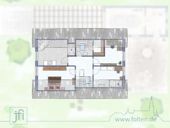 Gundriss Obergeschoss