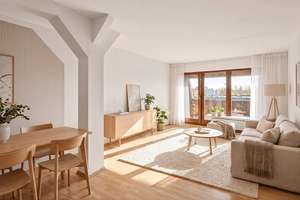Dachgeschosswohnung mit Balkon - sofort bezugsfrei 