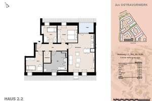 **Erstbezug** Gemütliche 4-Raum-Wohnung mit Loggia in Dresden-Friedrichstadt – Friedrichstraße  60, 1067 Friedrichstadt, Dresden – Vorschaubild 14