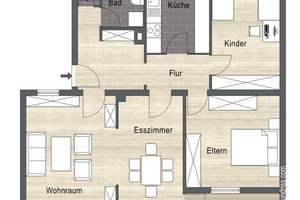 HEILBRONN-OST - 3,5-ZIMMERWOHNUNG MIT GARAGE – Die vollständige Adresse der Immobilie erhältst du vom Anbieter., 74074 Heilbronn, Heilbronn – Vorschaubild 15