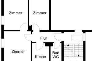 Kleine gemütliche Single-Wohnung – Hasenspringweg 75, 38259 Salzgitter-Bad, Salzgitter – Vorschaubild 3