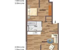 NEU: Viel Licht, viel Raum: Charmante Dachgeschosswohnung mit offener Küche in Leutzsch! – Georg-Schwarz-Straße 137, 4179 Leutzsch, Leipzig – Vorschaubild 9