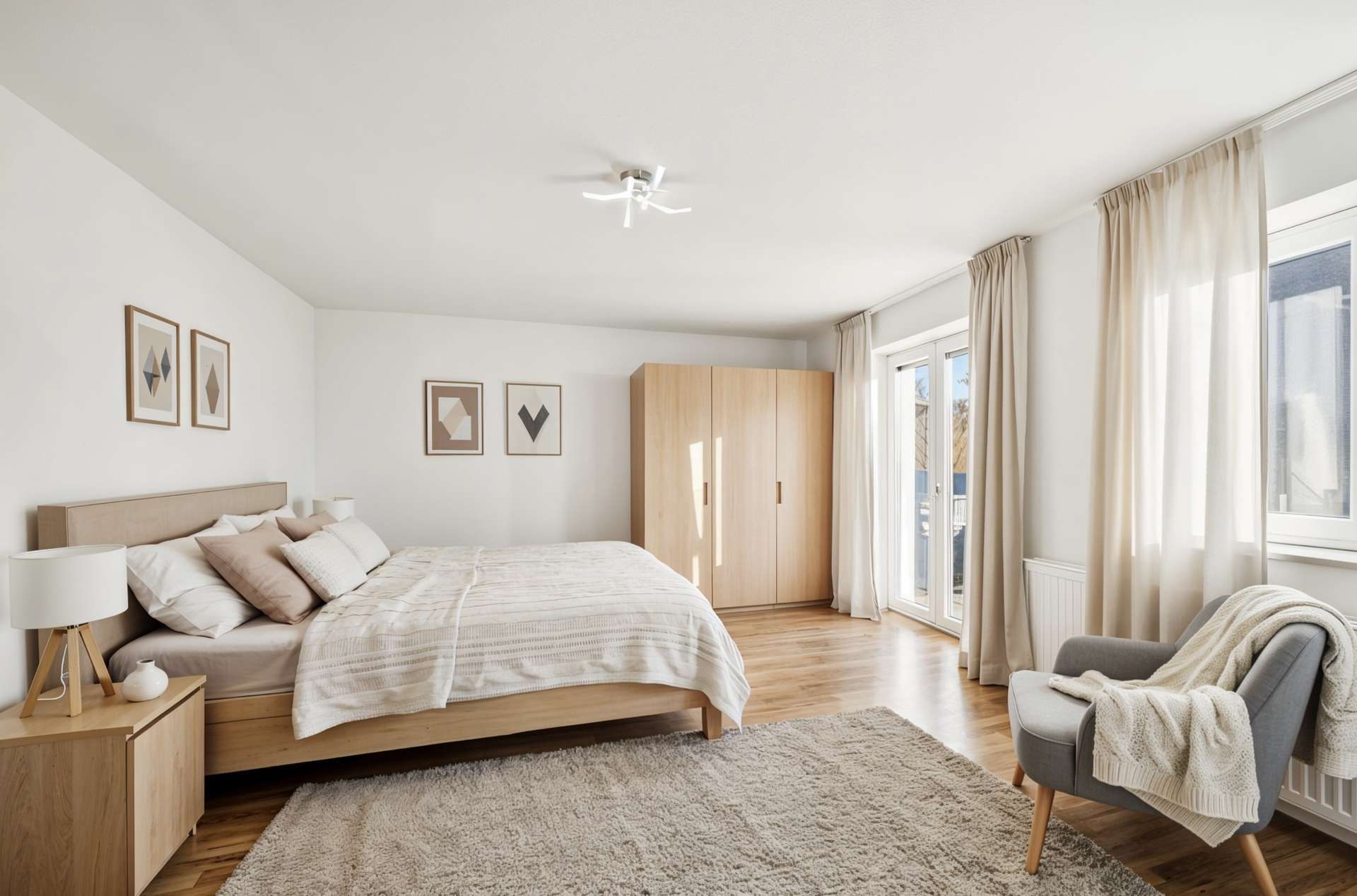 Immobilie in Moosinning - Gemütliche 4-Zimmer-Gartenwohnung in Moosinning-Eichenried - Bild 6