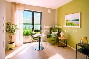 SOFORT EINZIEHEN: Premium Service-Wohnen: Fitnessstudio, Sauna, Swimmingpool, Terrassen, Gastronomie – Seepromenade 12-16, 4442 Zwenkau – Vorschaubild 3