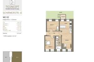 3-Zimmer | Altbau mit Neubaustandard | Fußbodenheizung | PROVISIONSFREI – 4318 Anger-Crottendorf, Leipzig – Vorschaubild 9