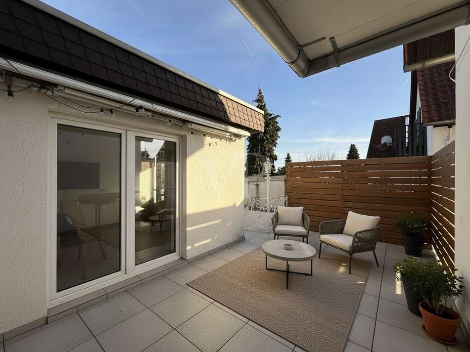 Wohnbeispiel: Terrasse in Süd-