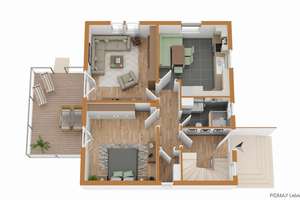 Traumhaus sucht neue Familie !
Kernsaniertes und modernes EFH mit Kaltwintergarten und großem Garte – Die vollständige Adresse der Immobilie erhältst du vom Anbieter., 85296 Rohrbach – Vorschaubild 40