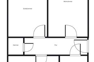 Sonnig und hell - renovierte 2-Zimmer-Wohnung – Amundsenweg 12, 30655 Groß-Buchholz, Hannover – Vorschaubild 2