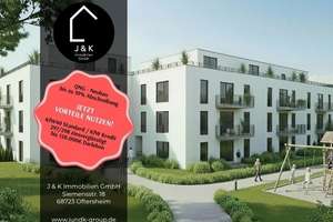 Erstbezug! Moderne Eigentumswohnung im EG mit Terrasse + Garten I KfW 40 QNG – Die vollständige Adresse der Immobilie erhältst du vom Anbieter., 68723 Plankstadt – Vorschaubild 1