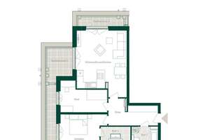 3-Zimmer-Wohnung mit zwei Dachterrassen – lichtdurchflutet und großzügig – Die vollständige Adresse der Immobilie erhältst du vom Anbieter., 81545 Harlaching, München – Vorschaubild 28