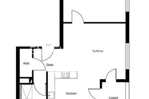 Attraktive 2-Zimmer-Wohnung mit hochwertiger Ausstattung in Köln-Sülz – Die vollständige Adresse der Immobilie erhältst du vom Anbieter., 50939 Sülz, Köln – Vorschaubild 8