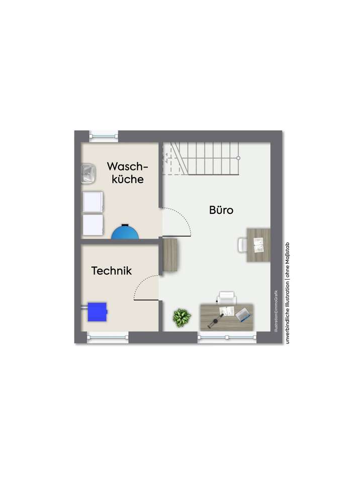 Grundriss Untergeschoss