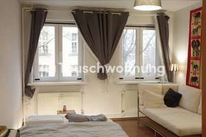Tauschwohnung: 1-Zimmer-Wohnung mit großer Küche in der Nähe des Weissensee