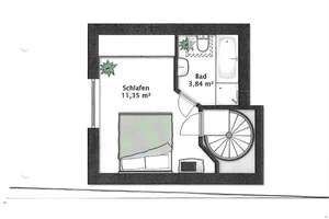 2 Zimmer DG-Maisonette mit Parkblick in MG-Odenkirchen – Die vollständige Adresse der Immobilie erhältst du vom Anbieter., 41199 Odenkirchen-Mitte, Mönchengladbach – Vorschaubild 11