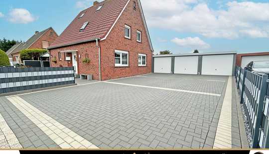 Bild von KERNSANIERTES DOMIZIL MIT NEBENGEBÄUDE - WERKSTATT UND 3 GARAGEN