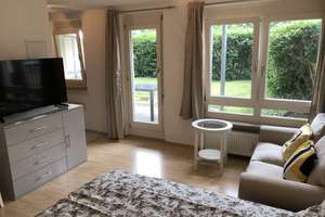 Möbliertes 1-Zimmerapartment mit Terrasse im Zentrum von Stuttgart - Bad Cannstatt