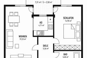 Charmante 2-Zimmer-Terrassenwohnung mit großzügigem Gartenanteil in Kirchheim bei München – Die vollständige Adresse der Immobilie erhältst du vom Anbieter., 85551 Kirchheim bei München – Vorschaubild 10