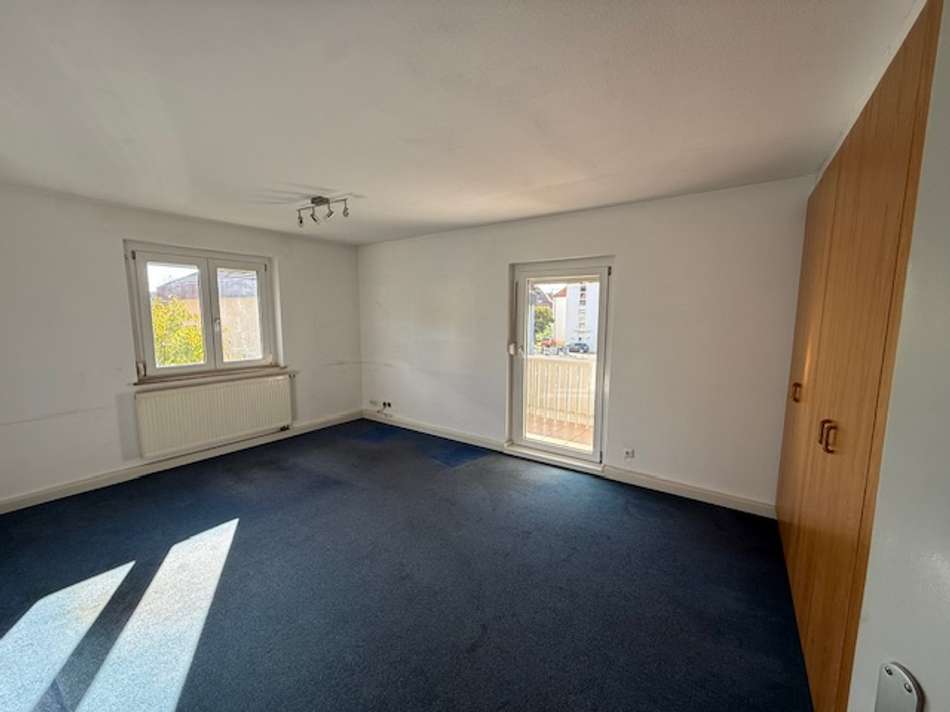 Schlafzimmer mit Balkon