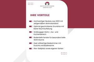 Moderne 3-Zimmer-Wohnung mit offenem Wohnkonzept, 2 Bädern, neuer Einbauküche und eigenem Garten! – Die vollständige Adresse der Immobilie erhältst du vom Anbieter., 14469 Bornstedt, Potsdam – Vorschaubild 2