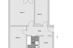 3-Zimmer-Wohnung in Regensburg Reinhausen – 93057 Reinhausen, Regensburg – Vorschaubild 3