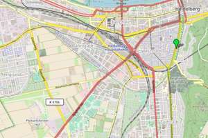 Heidelberg, Innenstadt 2 ZKB, vermietet, ruhig,  Balkon, TG-StPl., KEINE Käufer-Prov. – Rohrbacher Str. 67, 69115 Weststadt, Heidelberg – Vorschaubild 2