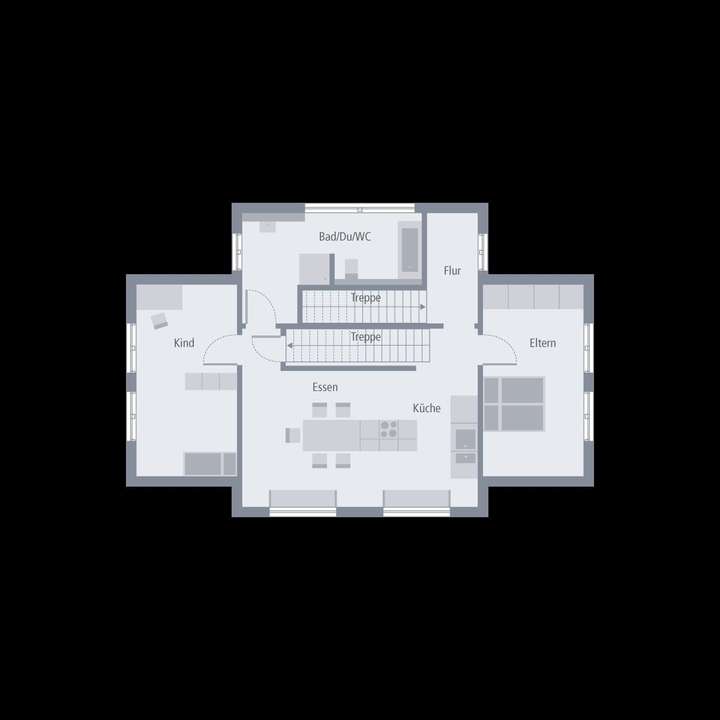 Grundriss Obergeschoss