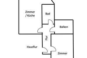 1-Zimmer-Wohnung mit Balkon in Krefeld-Stadtmitte – Die vollständige Adresse der Immobilie erhältst du vom Anbieter., 47798 Stadtmitte, Krefeld – Vorschaubild 11