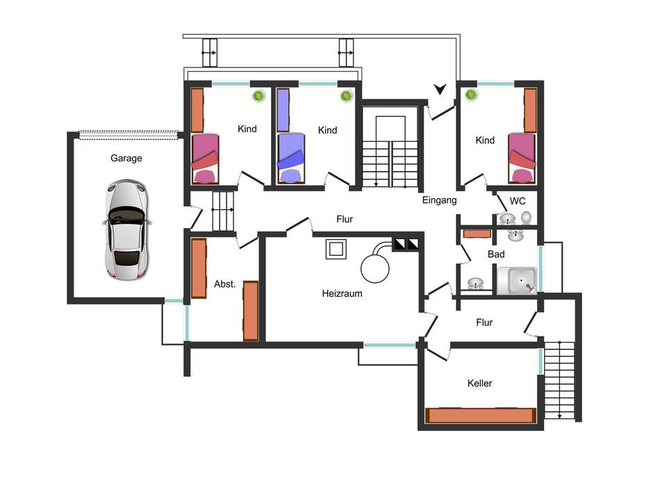 Grundriss EG