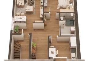 MFH - Wohnen & investieren unter einem Dach - bestehende Mieteinnahmen & flexibles Nutzungskonzept – 45136 Bergerhausen, Essen – Vorschaubild 23